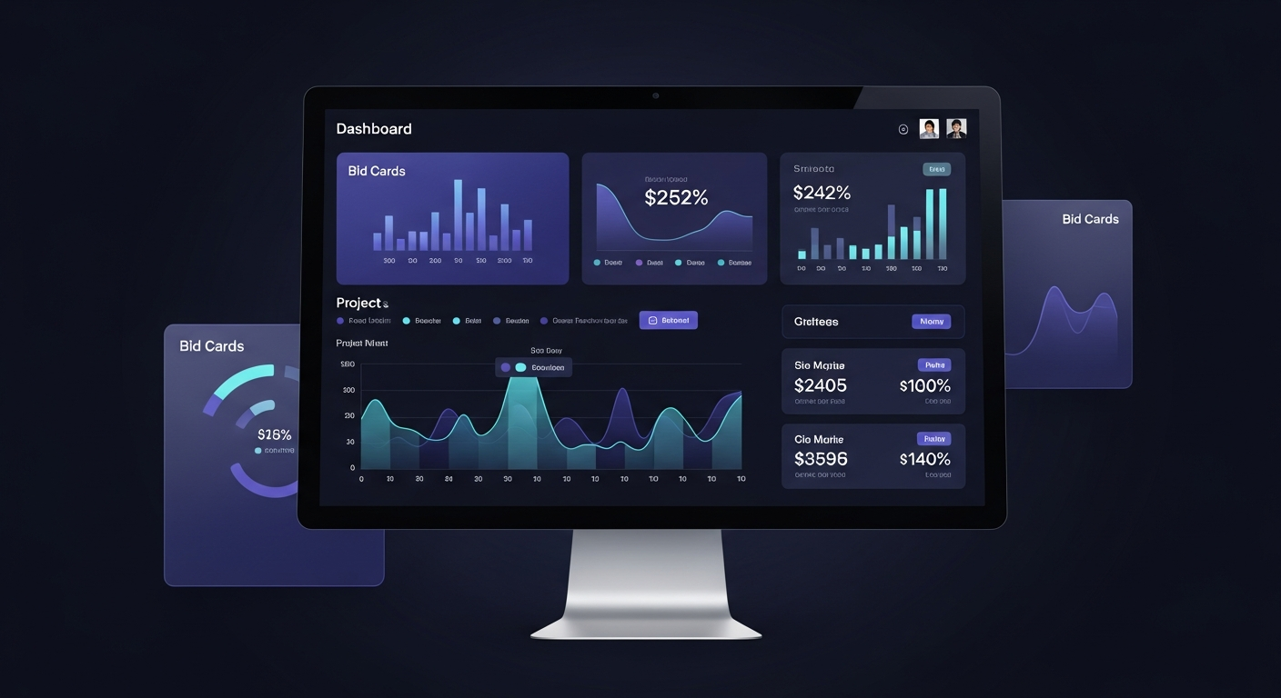 Bidroom project dashboard