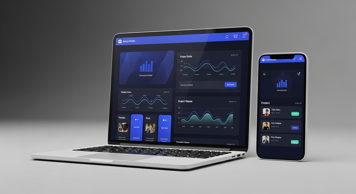 Contractor website on all devices